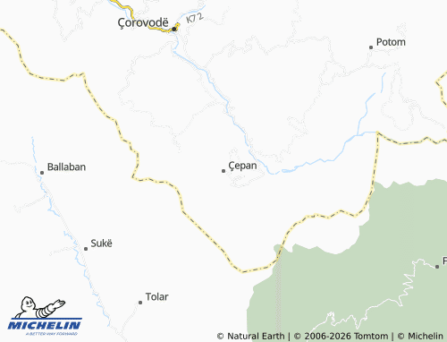 Mappa MICHELIN Çepan - ViaMichelin
