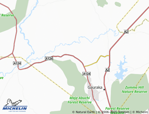 MICHELIN Mallam Koro map - ViaMichelin