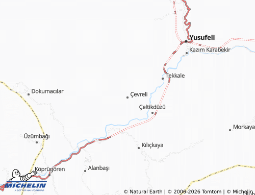 Mappa MICHELIN Çevreli - ViaMichelin