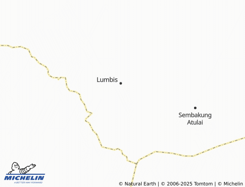 MICHELIN Tanjung Hulu map - ViaMichelin