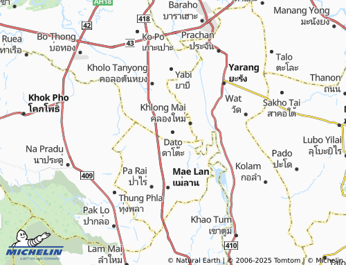 Mapa MICHELIN Dato - ViaMichelin