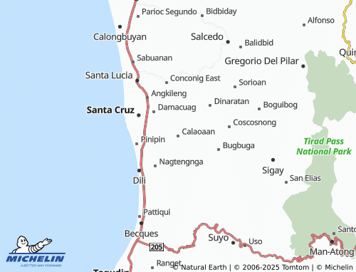 MICHELIN Calaoaan map - ViaMichelin