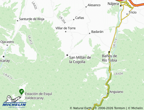 Mapa MICHELIN Estollo - ViaMichelin