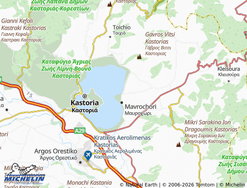 Carte MICHELIN Polykarpi - ViaMichelin