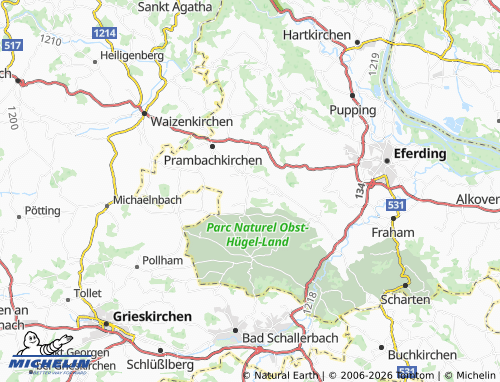 MICHELIN-Landkarte Dachsberg - ViaMichelin