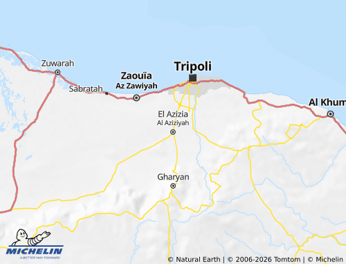 MICHELIN-Landkarte Al Jifarah - ViaMichelin