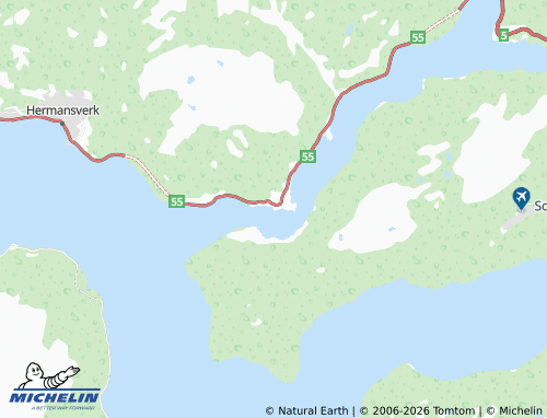 Mappa MICHELIN Nornes - ViaMichelin