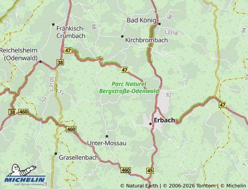 Kaart MICHELIN Steinbuch - ViaMichelin