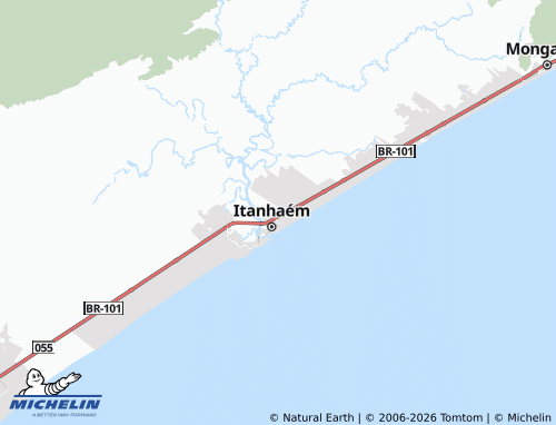 Mapa MICHELIN Cidade Anchieta - ViaMichelin