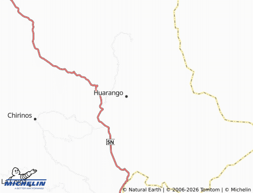 Carte MICHELIN Huarango - ViaMichelin