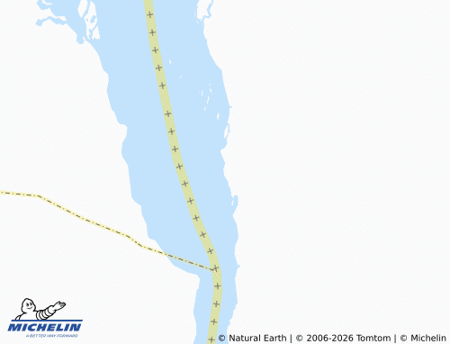 MICHELIN-Landkarte Sandy-Beach - ViaMichelin