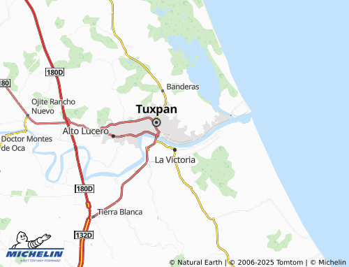 Mapa MICHELIN Carlos Salinas de Gortari - ViaMichelin
