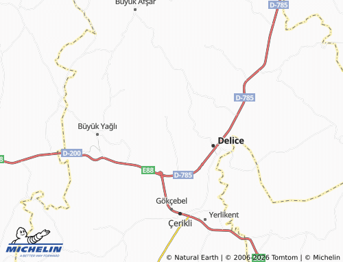 MICHELIN Karpuz map - ViaMichelin