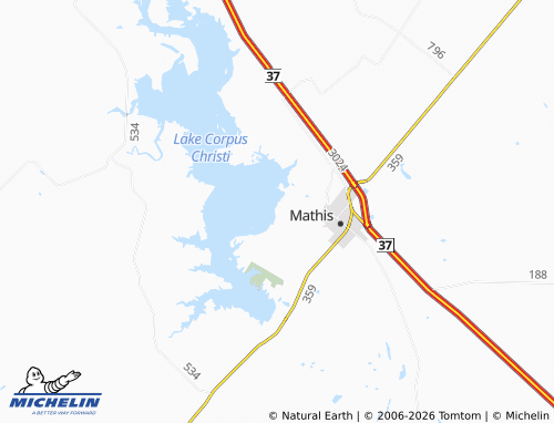 Mapa MICHELIN Edgewater Estates - ViaMichelin