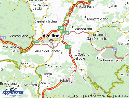 Mappa MICHELIN Cesinali - ViaMichelin