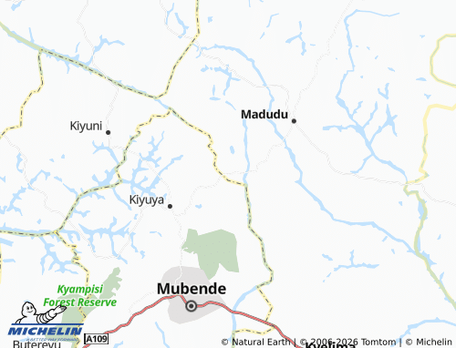 Carte MICHELIN Kawula - ViaMichelin