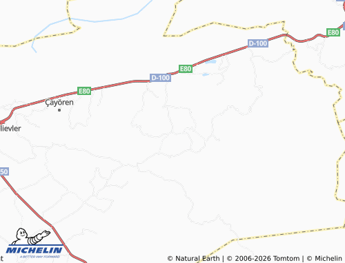 Mappa MICHELIN Çalışlar - ViaMichelin