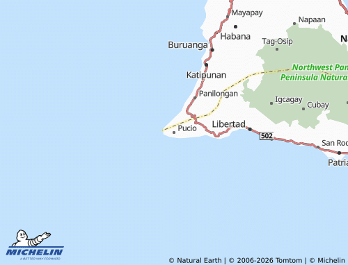MICHELIN Pucio map - ViaMichelin