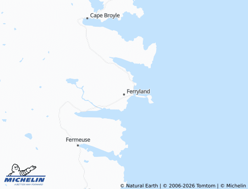 Mappa MICHELIN Ferryland - ViaMichelin