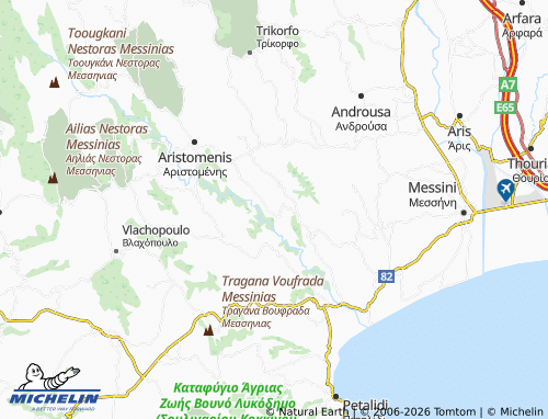 MICHELIN Strefi map - ViaMichelin