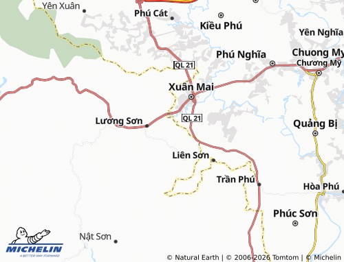 Mapa MICHELIN Nhuận Trạch - ViaMichelin