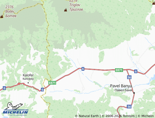 MICHELIN Tazha map - ViaMichelin