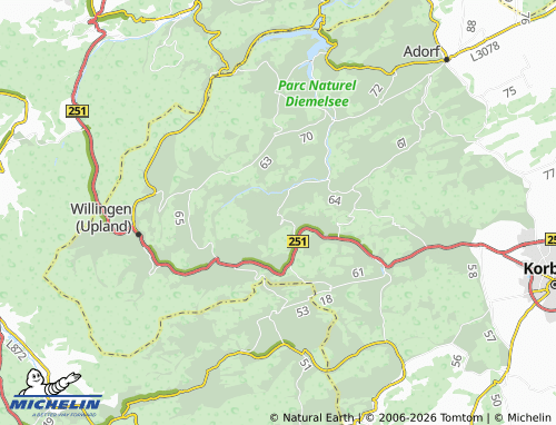 MICHELIN Eimelrod map - ViaMichelin