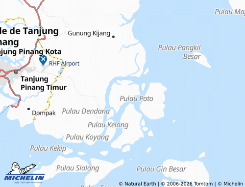 Mapa MICHELIN Air Glubi - ViaMichelin