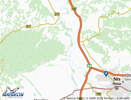 Mapa MICHELIN Supovac - ViaMichelin