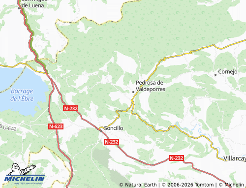 MICHELIN Cidad map - ViaMichelin