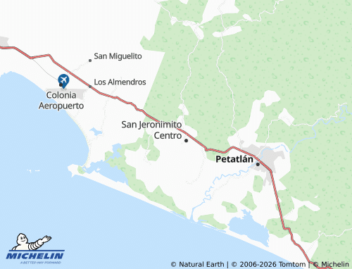 MICHELIN La Antena map - ViaMichelin