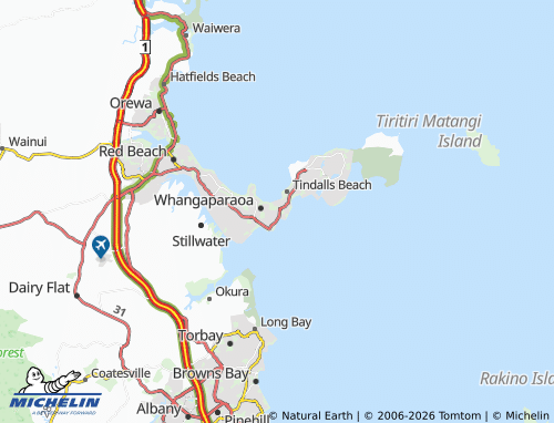 Mapa MICHELIN Manly - ViaMichelin
