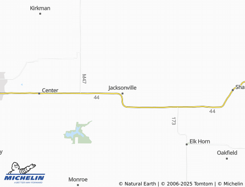 MICHELIN Jacksonville map - ViaMichelin