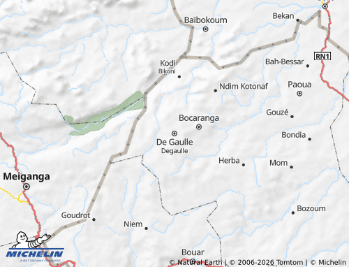 MICHELIN Koui map - ViaMichelin