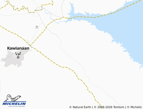 Mapa MICHELIN kirab sum ti man - ViaMichelin
