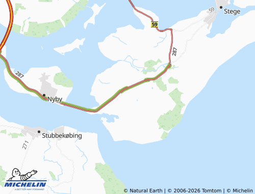 MICHELIN Store Damme map - ViaMichelin