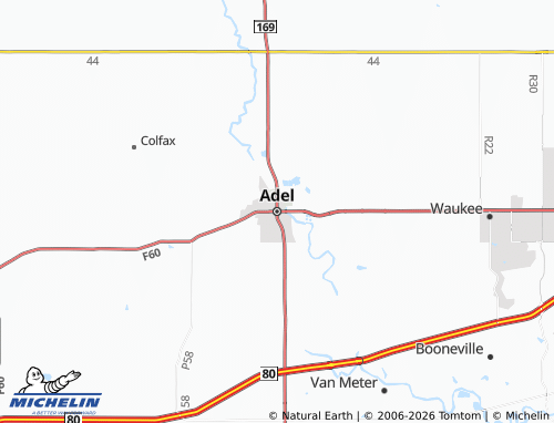 Mapa MICHELIN Adel - ViaMichelin