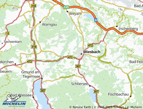 Mappa MICHELIN Lichtenau - ViaMichelin