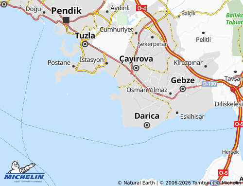Mapa MICHELIN Bayramoğlu - ViaMichelin