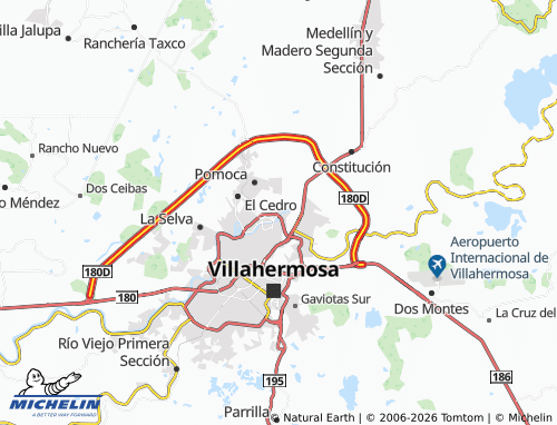 Mappa MICHELIN Los Sauces - ViaMichelin