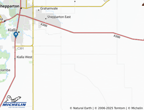 MICHELIN Kialla East map - ViaMichelin