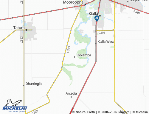 Mapa MICHELIN Toolamba - ViaMichelin