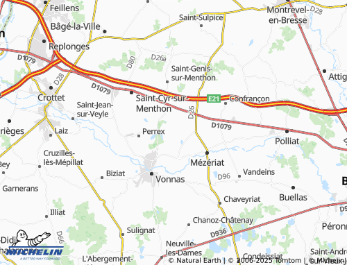 MICHELIN Fay map - ViaMichelin