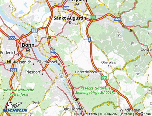 MICHELIN Vinxel map - ViaMichelin