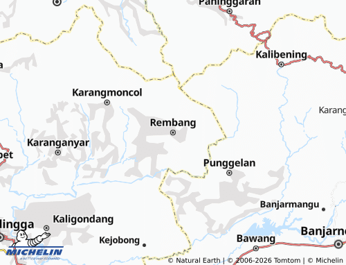 MICHELIN-Landkarte Rembang - ViaMichelin