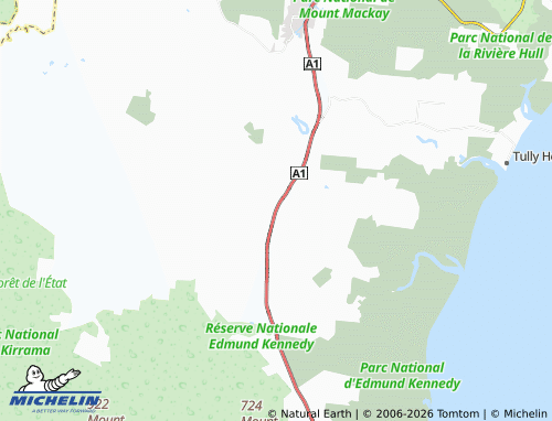 MICHELIN Murrigal map - ViaMichelin