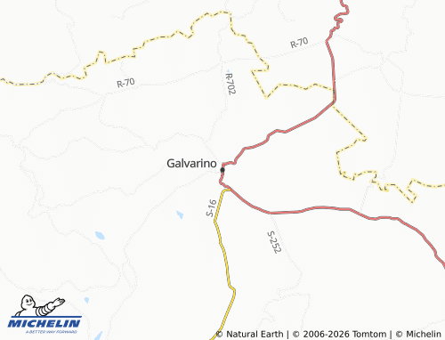 Mappa MICHELIN Galvarino - ViaMichelin