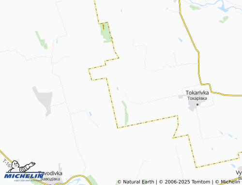 MICHELIN Kolosivka map - ViaMichelin