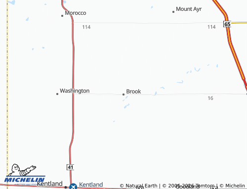 Mapa MICHELIN Brook - ViaMichelin