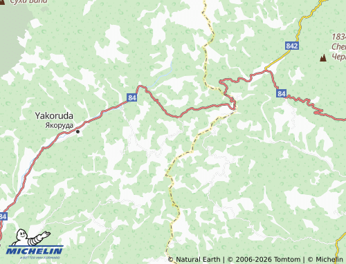 MICHELIN Smolevo map - ViaMichelin